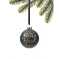 thumbnail image 1 of Holiday Lane Black Tie Merry and Bright Ball Ornament, 1 of 1