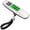 LLS-SLV-BK, variant on Digital Luggage Scale, Portable Hanging Baggage Scale with Backlit LCD Display, 110 lb / 50 kg Capacity for Travel