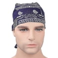 thumbnail image 3 of Sombrero de pirata de algodón Gorra ajustable elástica Hombres Mujeres Deporte al aire libre Bandana Ciclismo Pañuelo en la cabeza Aespa kaili Sencillez, 3 of 4