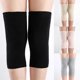 thumbnail image 5 of 1 Pair Winter Warm Knee Pads Bamboo Charcoal Protective Gear Women Old Men Kneepad Support Winter Running Knee Protector, 5 of 5