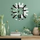 thumbnail image 4 of 1 Juego de pegatinas de espejo para pared, diseño creativo DIY, superficie lisa europea, efecto reflectante, cocina, hogar, oficina, pasillo, baño Inevent HA011908-00, 4 of 7