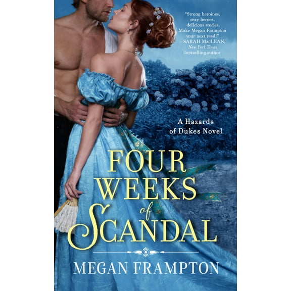 Four Weeks of Scandal: A Hazards of Dukes Novel, (Paperback)