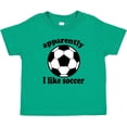 thumbnail image 3 of Inktastic Apparently I Like Soccer Boys or Girls Baby T-Shirt, 3 of 5