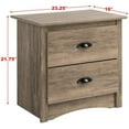 thumbnail image 4 of Home Square 3-Piece Set with 2 2-Drawer Nightstands and 6-Drawer Chest, 4 of 11