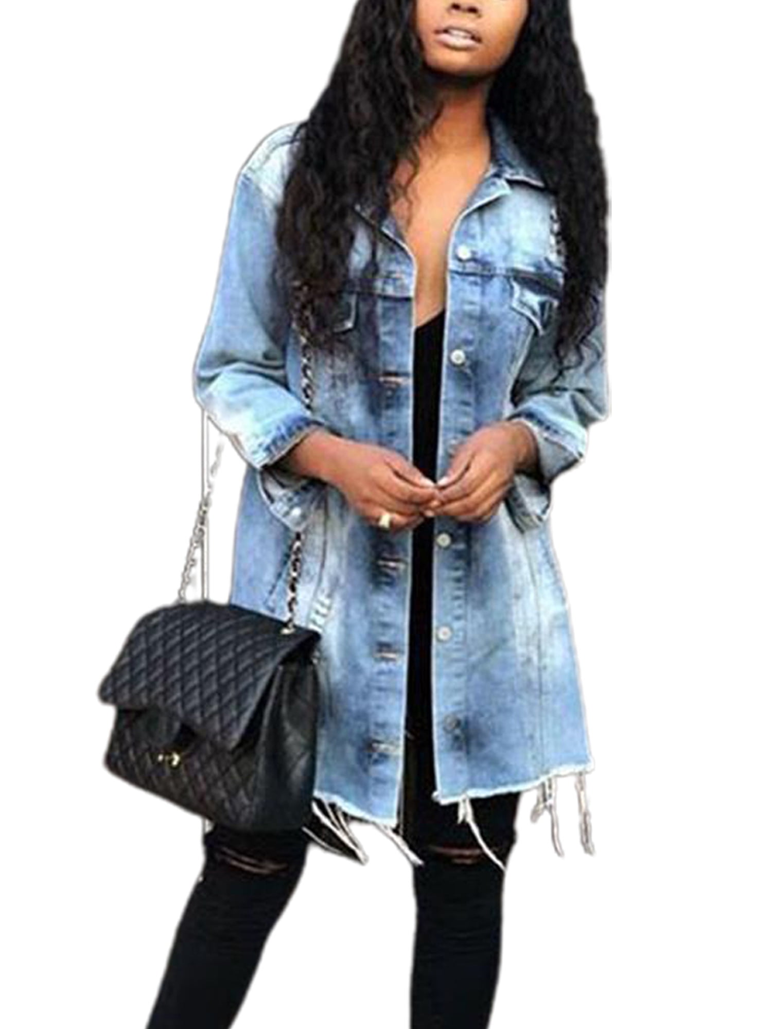 mid length jean jacket