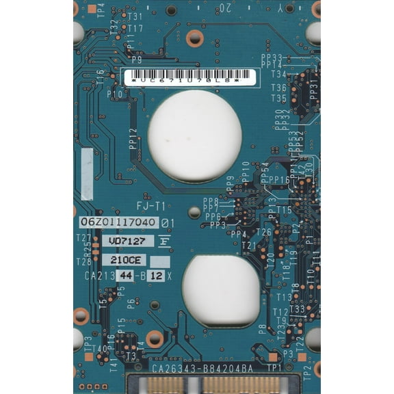 MHW2120BH, PN CA06820-B60700MS, Fujitsu 120GB SATA 2.5 PCB