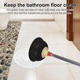 thumbnail image 3 of sunsanly Toilet Plunger Tray Plastic Plunger Retainer Air Drying Mat Universal Piston Tray Toilet Piston Retainer Spatula Holder, 3 of 7