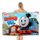 thumbnail image 1 of Thomas Toalla de playa de secado rápido con diseño temático, regalo para mujeres y niñas, ideal para cumpleaños, fans, amantes de la música, uso en la playa o al aire libre, 78 × 150 cm, 1 of 6