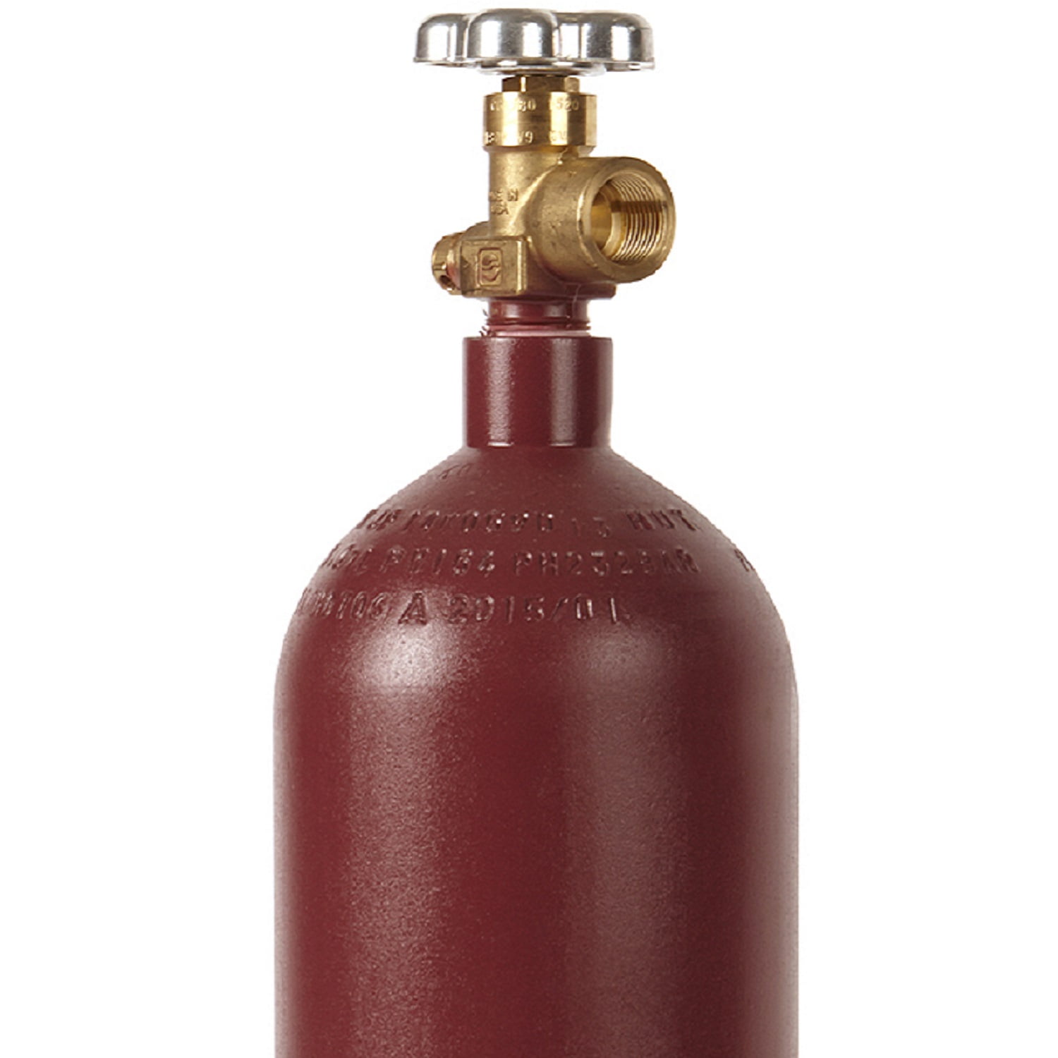 New 40 Cu ft Steel Nitrogen Cylinder Tank CGA580 Valve Industrial Welding - Ships Empty
