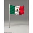 thumbnail image 4 of 12 banderas para ondear a mano, bandera del orgullo nacional Mexico, 4 of 9