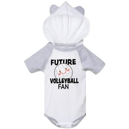 

Inktastic Future Volleyball fan Gift Baby Boy or Baby Girl Bodysuit