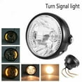 thumbnail image 2 of 7" Universal Motorcycle Motorbike Headlight LED Front Light Headlamp + Bracket, 2 of 5