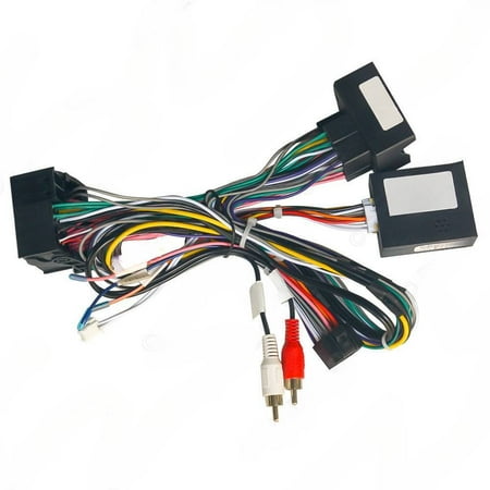 Suitable for Mercedes Benz C-Class C180/C200/W204 Palm Communication 16P Android Large Screen Navigation Power Line Tail Line Protocol Box
