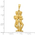 thumbnail image 3 of 14k Yellow Gold Gemini Zodiac Charm, 3 of 4