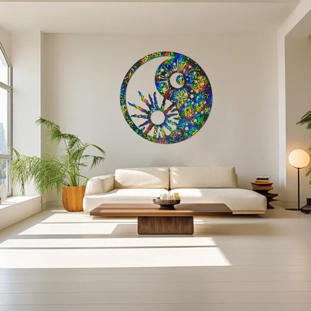 lanema Creative Round Sun Pattern Resin Pendant Molds for Unique Home Office Accent