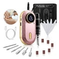 thumbnail image 2 of 35000RPM Electric Nail Drill Machine, Professional LCD Display Portable All For Manicure Tool, Rechargeable Nails Art Set ,Easy to Use, 2 of 7