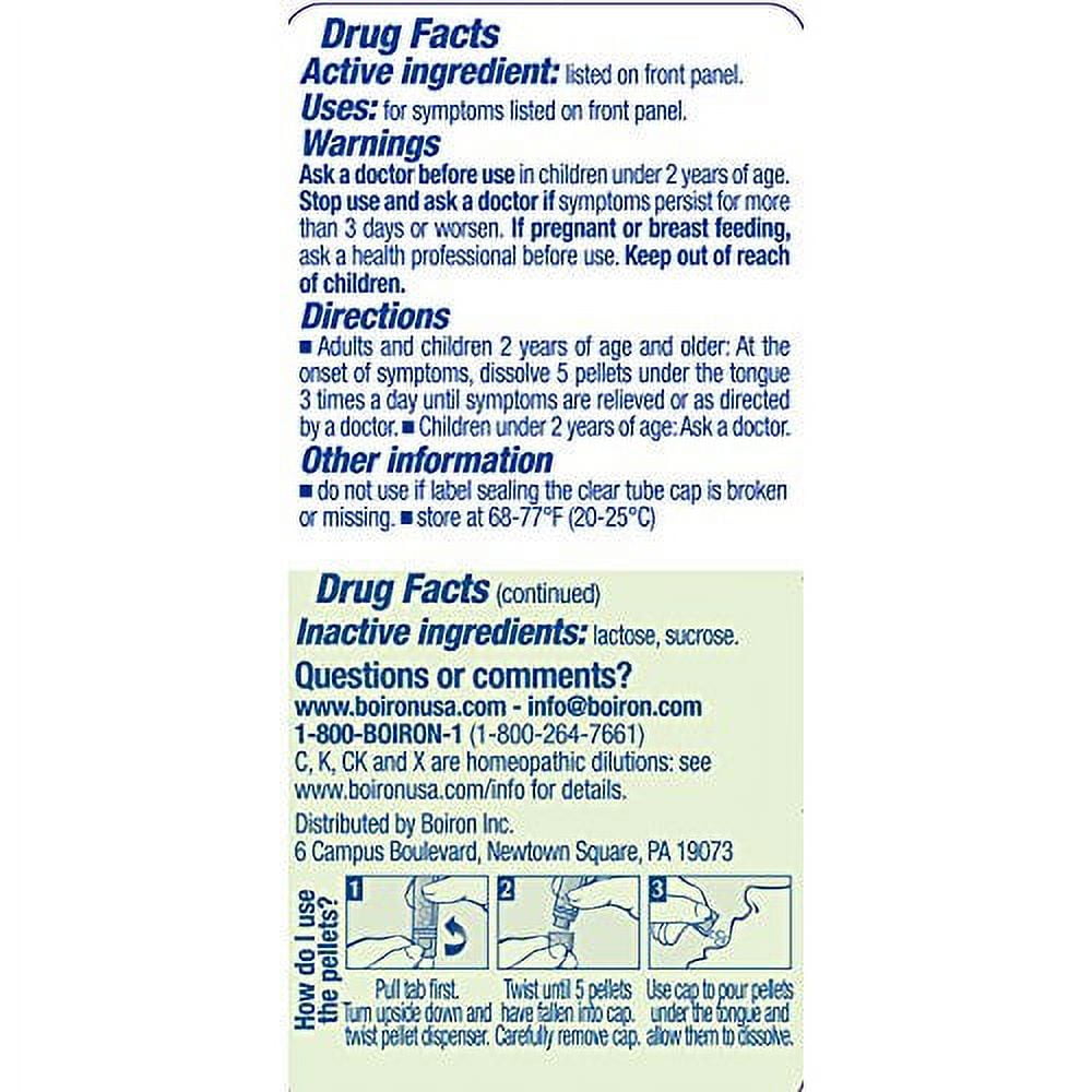 Boiron Mezereum 6C (Pack of 5), Homeopathic Medicine for Nasal Congestion