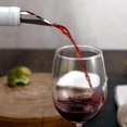 thumbnail image 3 of Pieces Wine Pourer, Wine Pourer with Wine Stopper, Stainless Steel Wine Pourer, Safe and Pollution-Free, Durable, Not Easy to Rust, for Pouring Wine（9.5*3*1.9cm）, 3 of 4