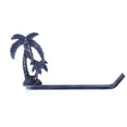 thumbnail image 6 of handcrafted nautical decor palm tree wall mounted toilet paper holder, 6 of 7