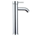 thumbnail image 3 of Sandinrayli 3/8" Kitchen Faucets Single Handle Basin Vanity Bathroom Sink Faucet Mixer Taps Faucet Chrome, 3 of 7