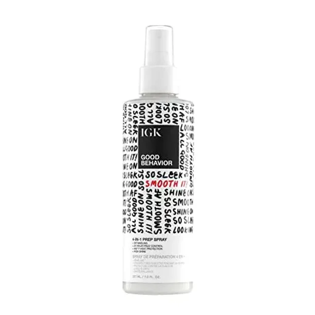 IGK IGK by IGK, SPRAY DE PREPARACIÓN 4 EN 1 DE BUEN COMPORTAMIENTO 7 OZ