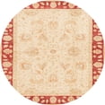 thumbnail image 1 of Ahgly Company Indoor Round Abstract Sun Yellow Oriental Area Rugs, 3' Round, 1 of 6