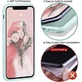 thumbnail image 5 of Entronix Silicone Soft Case for iPhone 11 Shockproof Durable Slim Fit, Turquoise, 5 of 6