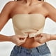 thumbnail image 5 of Sujetador cómodo con tirantes transparentes para mujer: sin aros, sin espalda y con tirantes convertibles, 5 of 5