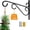 ♥color_New#1, variant on 12" Hanging Basket for Plants | Outdoor Indoor Planter Pot Holder | Versatile Durable Metal Wire Hanging Flower Herb Container | Includes 1 Basket