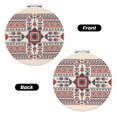 thumbnail image 2 of Kdxio Fashion Tatreez1 Pocket Mirror, 1X/2X Travel Makeup Mirror 2-Sided Folding Small Mirror Portable Double-Sided Magnifying Cosmetic Mirror for Gift-Round Shape, 2 of 9