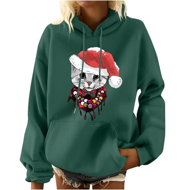 Blusa informal con bolsillo de manga larga y estampado de moda para mujer Pompotops gfhjh7819