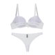 thumbnail image 2 of Women Lingerie Strappy Sexy Lace Bra Set See-through Lingerie Underwear Panties 75C (White), 2 of 2