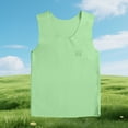 thumbnail image 2 of Ahuyic Summer Toddler Kids' Casual Blouse, Solid Color Loose Sleeveless Top For Girls And Boys,Children's Undercoat Summer Girls' Striped Tank Top T-Shirt Sleeveless Round Neck Undercoat Top, 2 of 5