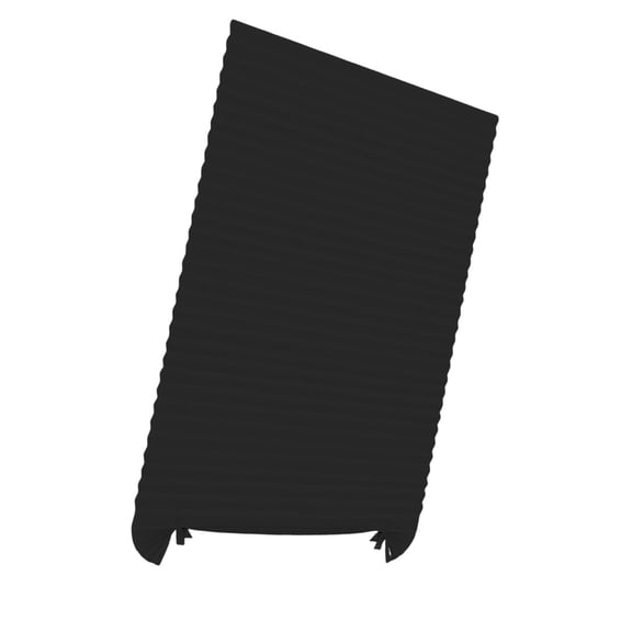 Persiana adhesiva para ventanas, sin taladro, de tela no tejida, transpirable, diseño inalámbrico. Negro 120x180cm