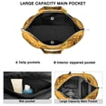 thumbnail image 2 of Sunflower Women's Large Weekend Travel Bag Moving Canvas Handbag Thick Double Layer Beach Weekend Travel Unisex Hospital Maternity Delivery with Toiletry Waterproof, 2 of 5