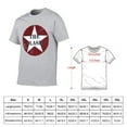 thumbnail image 2 of Punk Rock Star Graphic Tee, Vintage Music Inspired T-Shirt, Retro Band Logo Apparel Gray-style S, 2 of 7