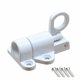 thumbnail image 2 of Aluminum Alloy Black/Gray Window Gates Security Pull Ring Springs Bounce Door Bolts Automatic Latch Lock Black Grey Window, 2 of 11