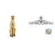 thumbnail image 1 of Figura decorativa de , estatua, arte de pared con resina de primera calidad y pieza de pergamino de hierro, adecuada para decoración del hogar, 1 of 8