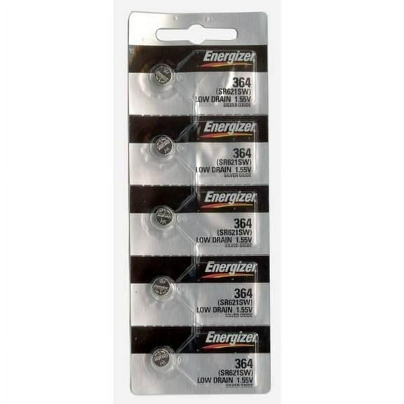 Energizer Watch Batteries 364/363 SR621SW Battery New