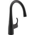 thumbnail image 1 of Kohler K-22034-BL Bec de Balançoire & 44; Noir Mat, 1 of 1