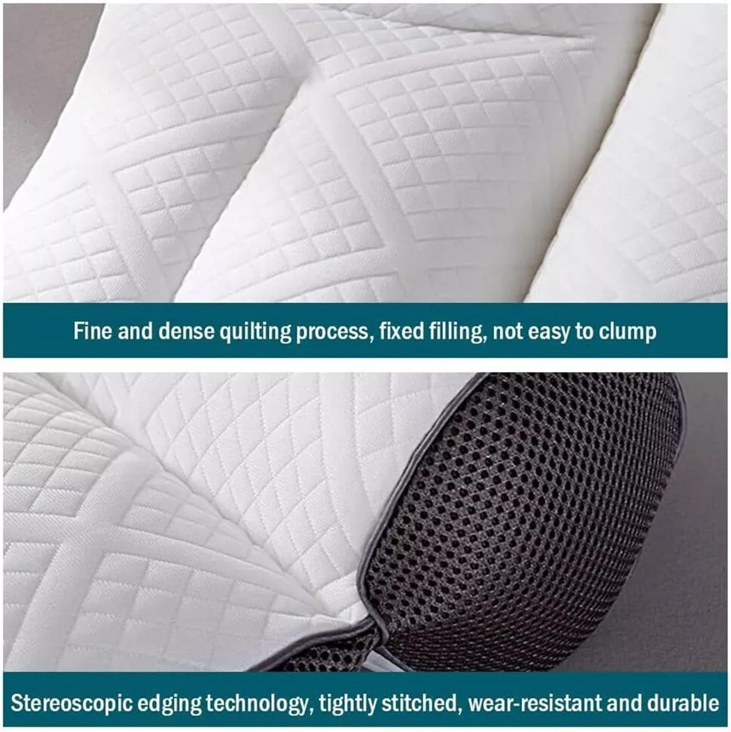 Ergonomic Pillow,Neck Pillow Cervical Pillow for Neck Strain Relief, Neck Pillow for Sleeping,Cervical Contour Neck Support Pillows for Side Back Stomach Sleeper  (Blue,40 * 60cm)