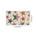 thumbnail image 3 of EGNMCR Bathroom Rugs, Rugs for Living Room, Area Rug Independence Day The US Floor Mat Patriotic Flag Patterns Foot Mat Patio Decorative Garden Flag Rugs Polyester Independence Day Floor Mats, 3 of 6