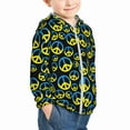 thumbnail image 2 of Kids Zip Up Hoodie for Boys Girls Toddler - peace sign flag Lightweight Long Sleeve 5-6T Boys Girl Clothes, Sun Protection Windproof Jackets Hoodie Sweatshirt, 2 of 7