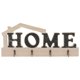 thumbnail image 1 of Wall Mounted Clothing Hook for Home Use Black Plastic Classic Design Simple and 1pc, 1 of 3