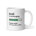 thumbnail image 1 of Customizable Mug for Andi, Personalized Gift for Andi, Large Coffee Mug, Hot Chocolate Mug - As Picture - 11Oz, 1 of 5