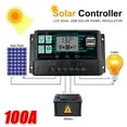 thumbnail image 2 of BSHAPPLUS® 100A PWM Solar Panel Regulator Charge Controller Auto Focus Tracking 12V/24V, 2 of 9
