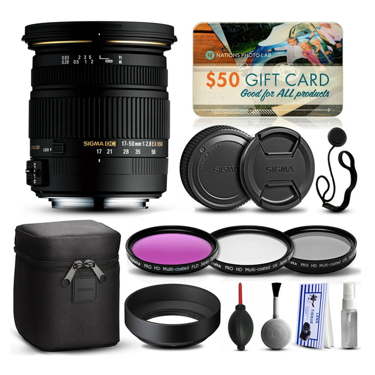 SIGMA - ■ほぼ新品■ 17-50mm F2.8 EX DC OS HSM  583545 Amazon.com : Sigma 17-50mm f/2.8 EX DC OS HSM FLD Large