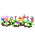 thumbnail image 2 of NeveLance 104Pcs Children DIY Mini Garden Flowers Blocks Assembly Educational Toy, 2 of 8