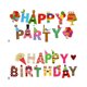 thumbnail image 4 of Juego de tarjetas de papel de Arcoíris de 9,8 pies para fiesta de cumpleaños decoraciones de feliz cumpleaños Naiovety, 4 of 6