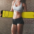 thumbnail image 2 of Waist Trainer Belt, Promotes Sweat Wrap Exercise Belt Women Men Fitness Workout Belt Abdominal Trainers, Back Support with Pocket for Cell Phone, 2 of 6